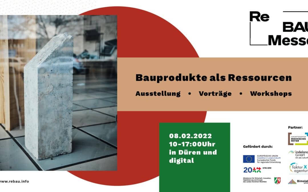 Die ReBau Messe – Bauprodukte als Ressourcen