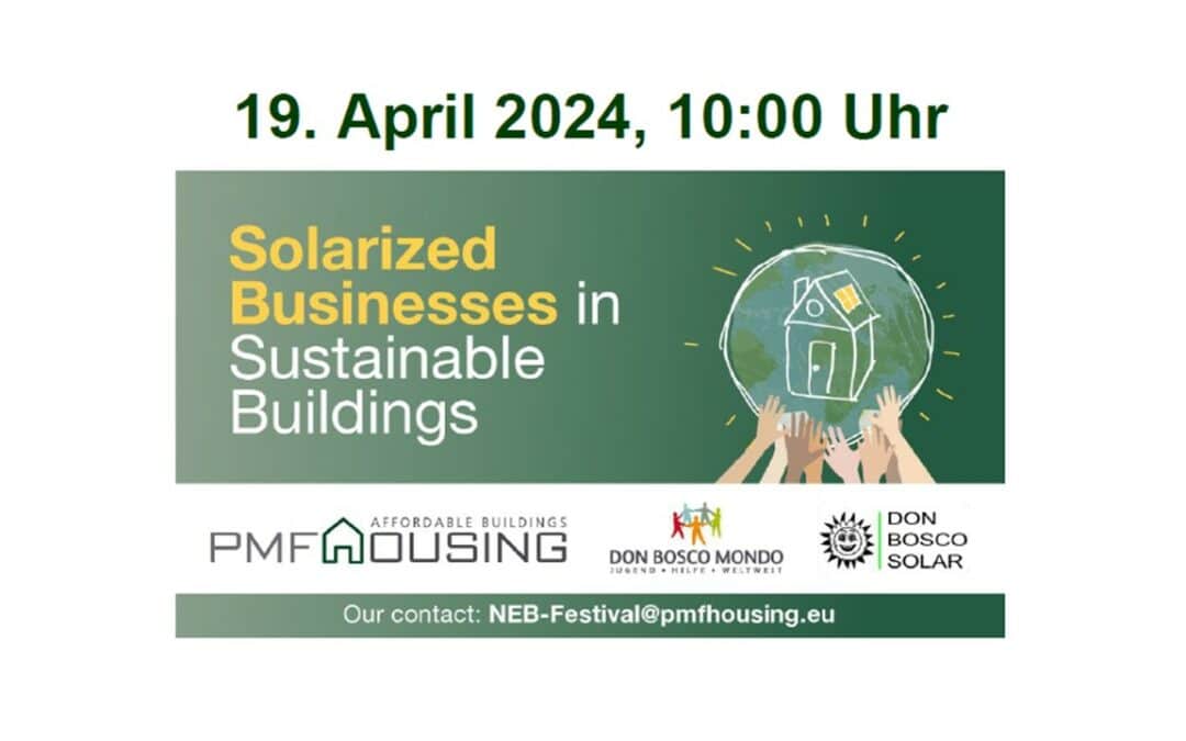 NEB-Festival 2024: innovative Lösungen von PMF HOUSING in Kooperation mit Don Bosco