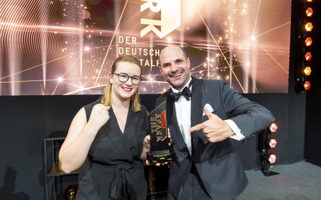 Herzlichen Glückwunsch: aedifion gewinnt 2. Platz beim Deutschen Digitalpreis “The Spark”!
