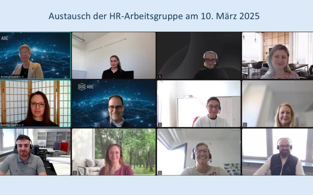 Austausch der HR-Arbeitsgruppe: Bewerberansprache & Personalmarketing in der Branche!