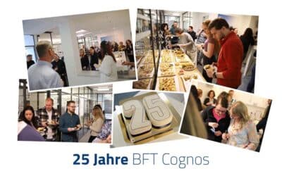 Herzlichen Glückwunsch: BFT Cognos feiert Jubiläum!