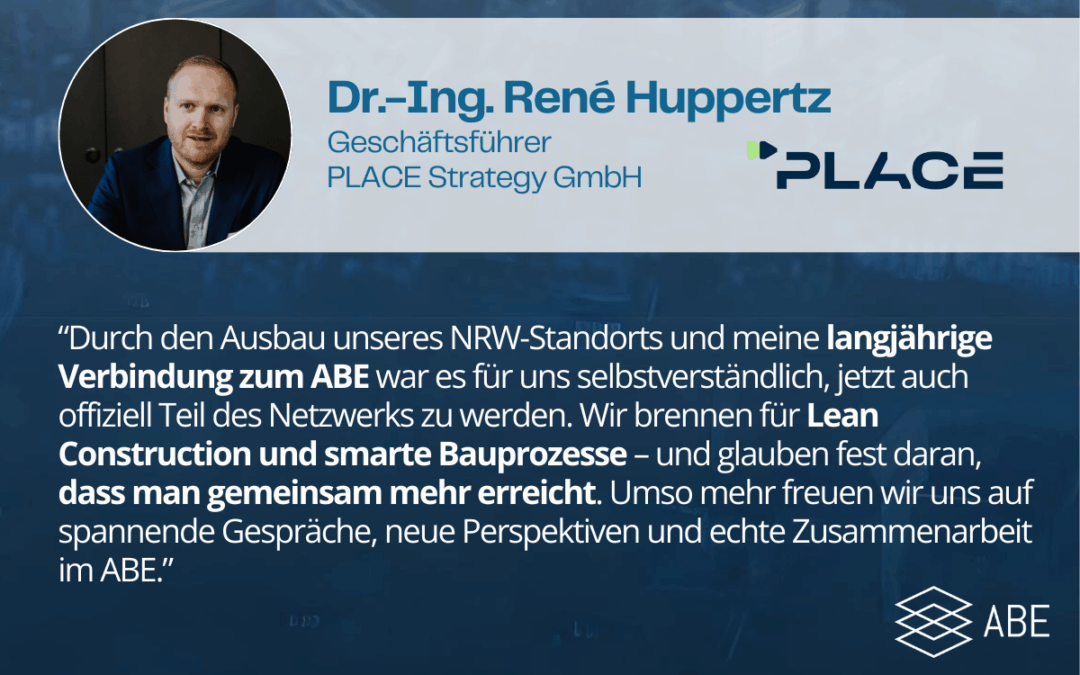 Herzlich willkommen im ABE-Netzwerk: PLACE Strategy GmbH!