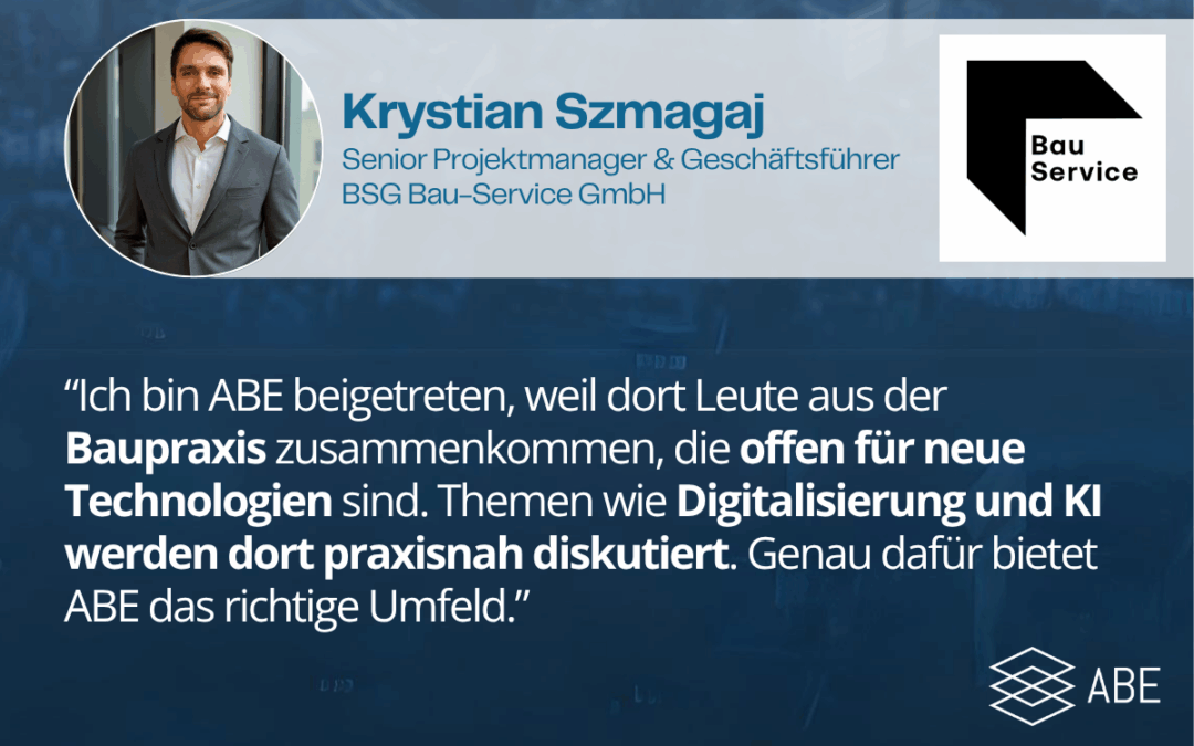 Herzlich willkommen im ABE: BSG Bau-Service GmbH