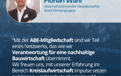 Frische Impulse für das ABE-Netzwerk: Herzlich willkommen Wahl-Firmengruppe!
