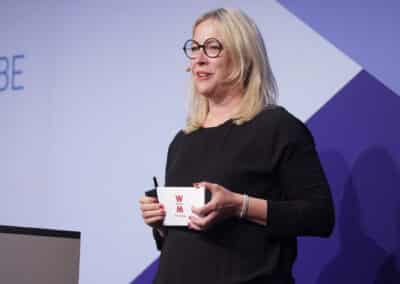 Michaela Schriever (Wolff & Müller) als Referentin beim Bauforum: Innovationen 2025