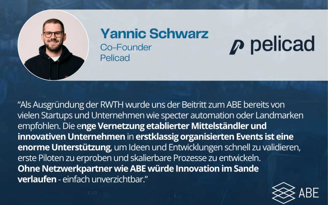 Herzlich willkommen im ABE-Netzwerk: Pelicad!