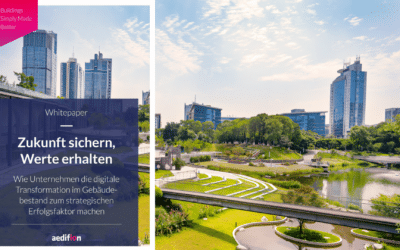 Digitalisierung im Gebäudebestand: ABE-Mitglied aedifion veröffentlicht Whitepaper zu Strategie, Technologie und Umsetzung