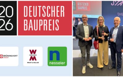 Erfolge beim Deutschen Baupreis 2026: Drei ABE-Mitglieder ausgezeichnet