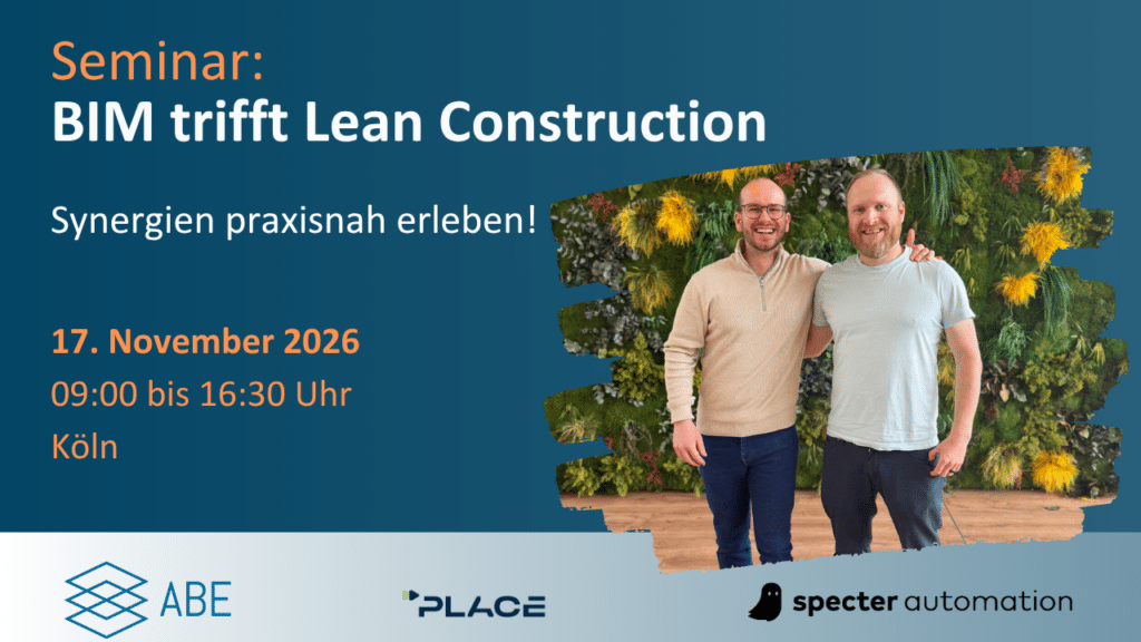 Seminar BIM X Lean 2026