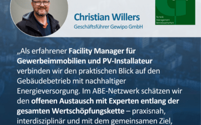 Herzlich willkommen im ABE-Netzwerk: Gewipo GmbH ist neues Mitglied