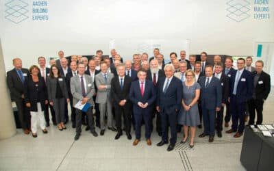 10 Jahre Innovationsnetzwerk Aachen Building Experts e. V. (ABE): Eine Erfolgsgeschichte voller Wachstum, Entwicklung und Zusammenarbeit von Wirtschaft, Wissenschaft und Start-ups entlang der gesamten Wertschöpfungskette der Bau- und Immobilienwirtschaft
