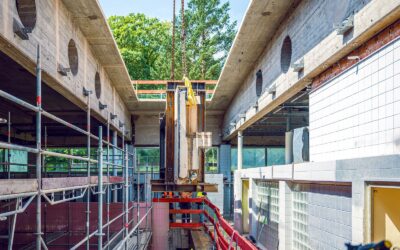 13 Tonnen Kunstgeschichte am Haken: KEMPEN KRAUSE Ingenieure begleitet besonderen Baueingriff